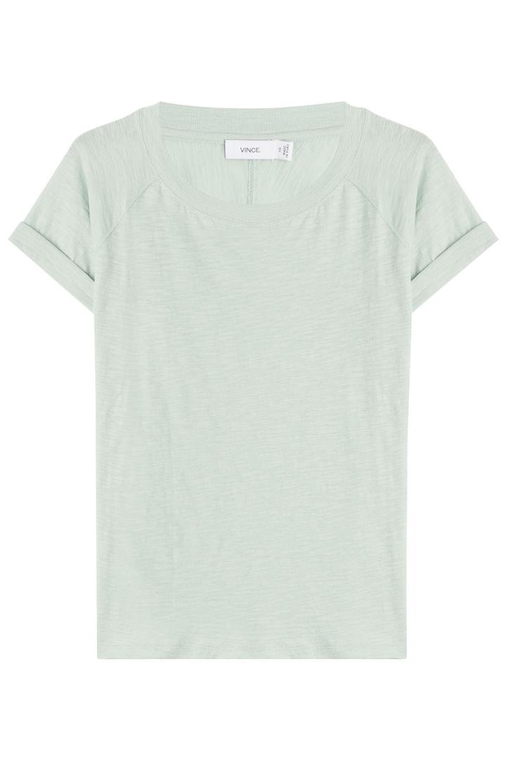 Vince Vince Cotton T-shirt - Teal