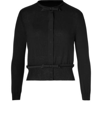 Giambattista Valli Wool-cashmere Cardigan With Bow