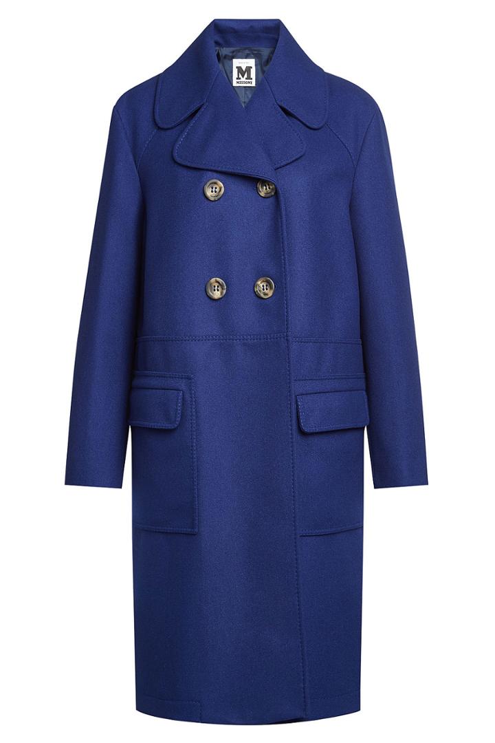 M Missoni M Missoni Wool Coat With Cashmere