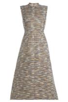 Emilia Wickstead Emilia Wickstead Wool Dress With Metallic Thread - Rose