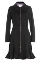 Mary Katrantzou Mary Katrantzou Double-face Wool-cashmere Coat - Black