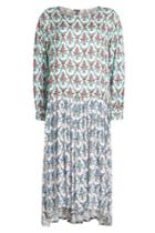 Jil Sander Navy Jil Sander Navy Printed Crepe Dress