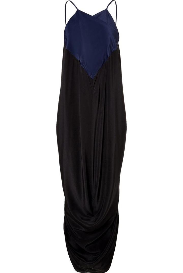 J.w. Anderson Silk Draped Halter Dress