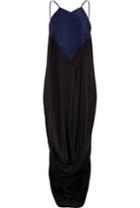J.w. Anderson Silk Draped Halter Dress