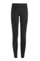 Jitrois Jitrois Suede Leggings With Ankle Zips - Grey