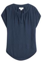 Velvet Velvet Embroidered Top