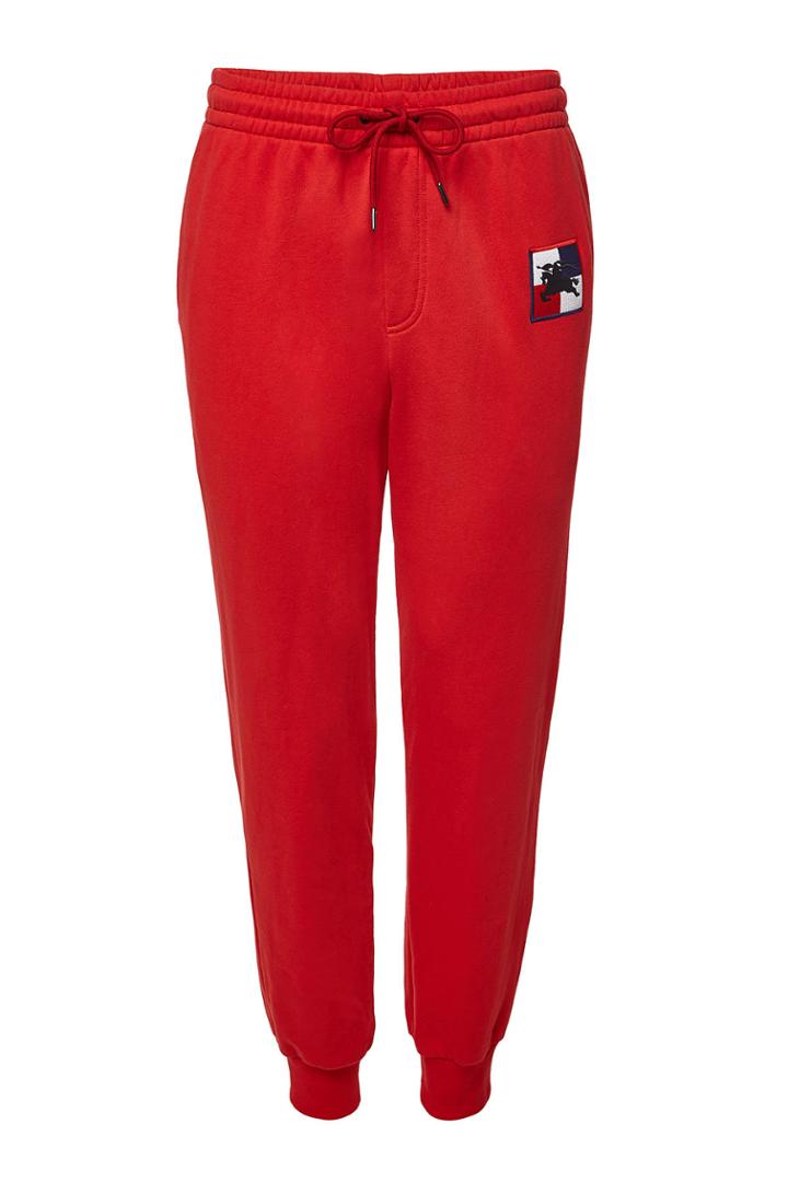 Burberry Burberry Munley Cotton Sweatpants With Logo Patch