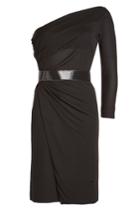 Dsquared2 Dsquared2 Asymmetric Dress With Sequins - Black