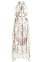 Fendi Fendi Printed Silk Dress