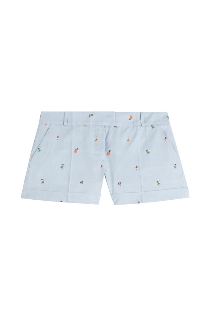 Paul & Joe Embroidered Shorts