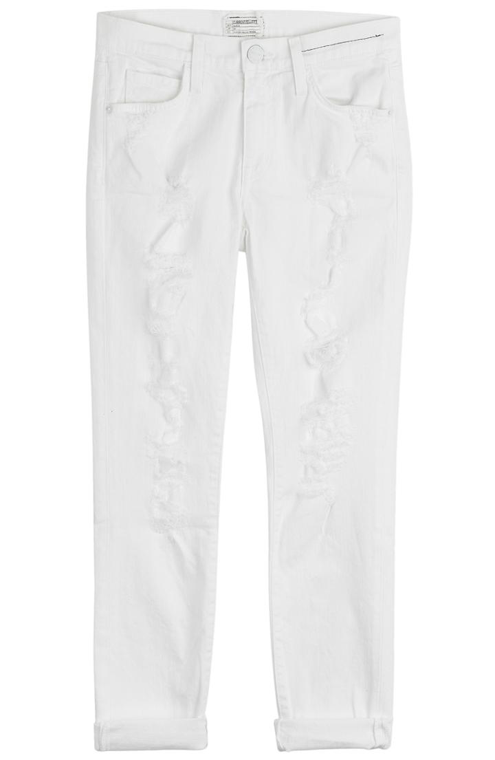 Current/elliott The Fling Distressed Jeans