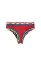 Kiini Kiini Soley Crochet Trimmed Bikini Bottoms