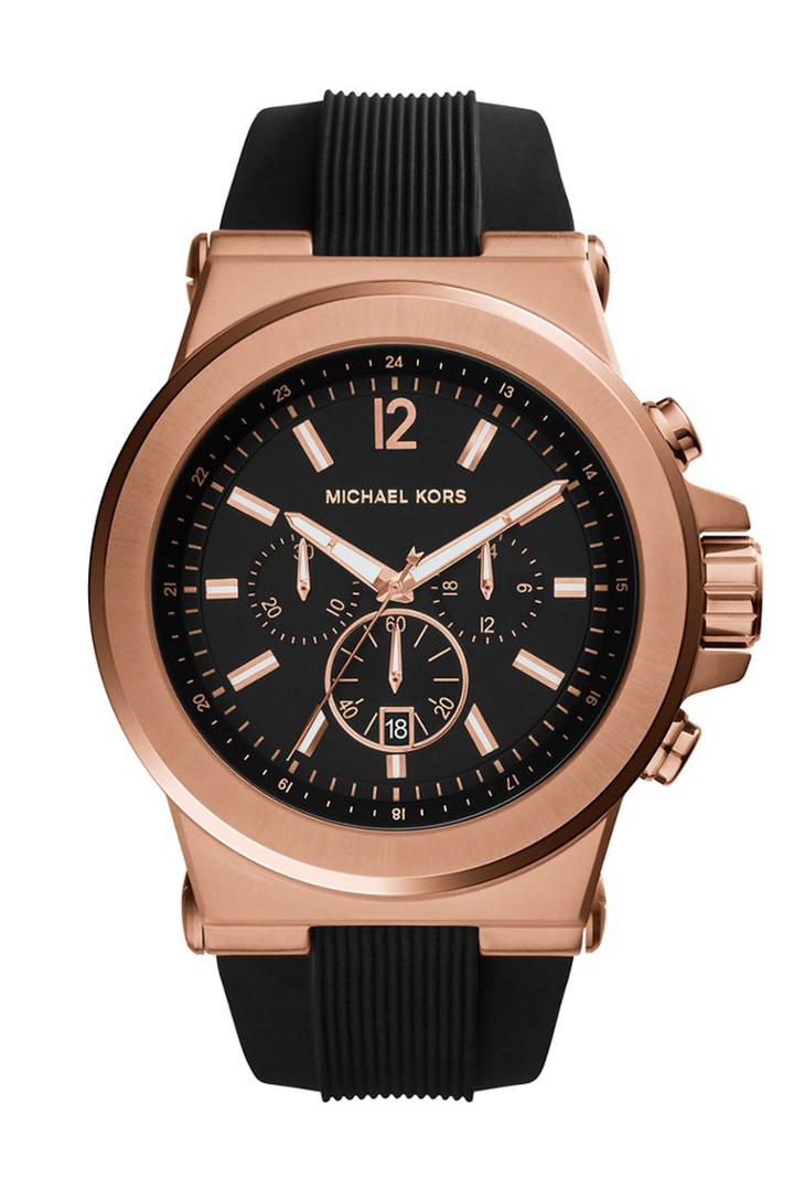 Michael Kors Michael Kors Dylan Rose Gold-tone Stainless Steel Watch