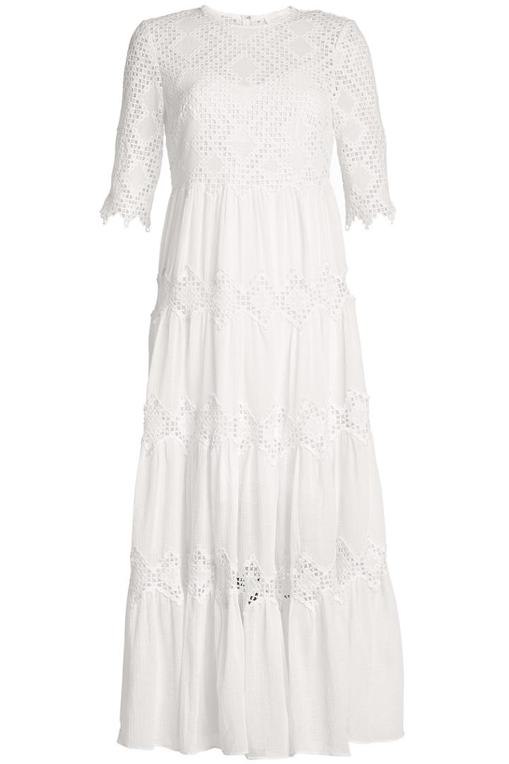 Zimmermann Zimmermann Maxi Dress With Crochet
