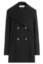 Nina Ricci Nina Ricci Coat With Wool - Black