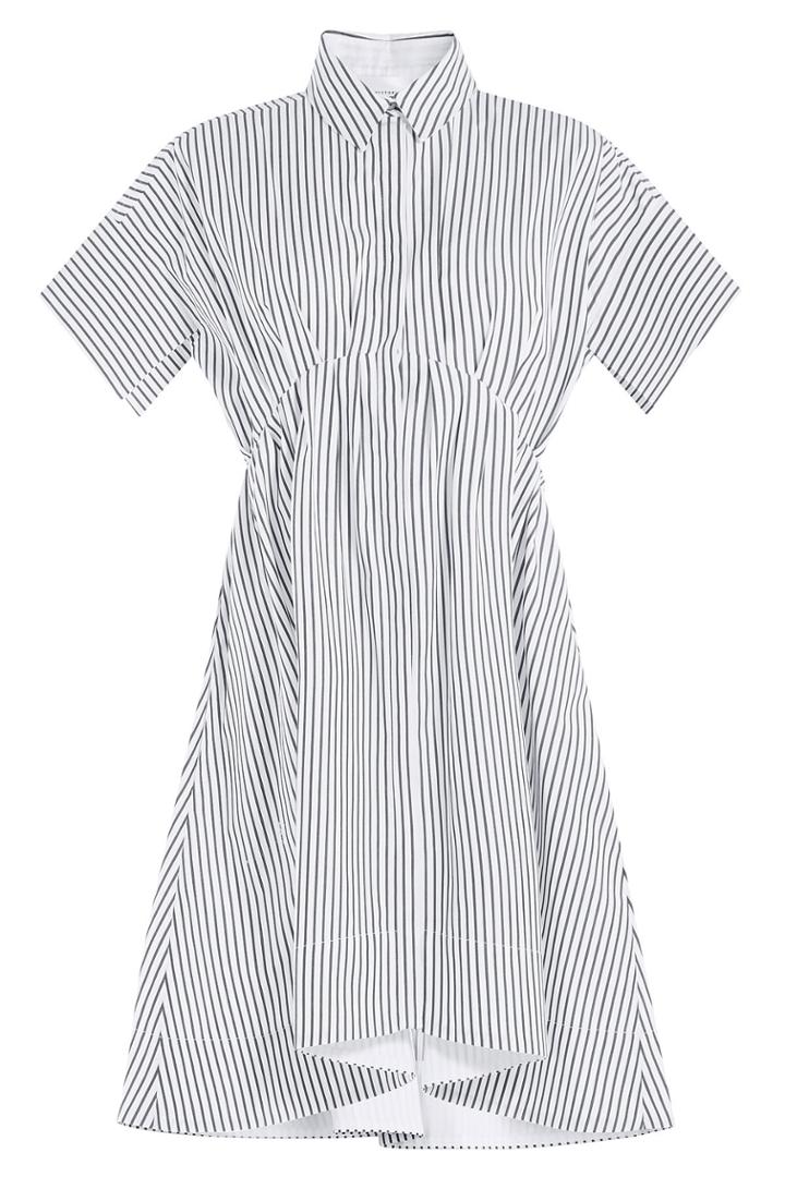 Victoria, Victoria Beckham Victoria, Victoria Beckham Striped Cotton Dress - Stripes