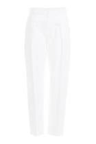 Bouchra Jarrar Bouchra Jarrar Cropped Cotton Pants - White