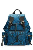 Burberry Shoes & Accessories Burberry Shoes & Accessories Printed Rucksack - Blue