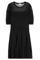 R.e.d. Valentino R.e.d. Valentino Knit Cotton Dress - Black