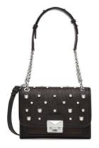 Karl Lagerfeld Karl Lagerfeld Cat Pearl Mini Handbag With Leather