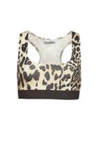 Paco Rabanne Paco Rabanne Printed Cropped Top With Racerback
