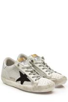 Golden Goose Golden Goose Super Star Sneakers With Leather And Mesh