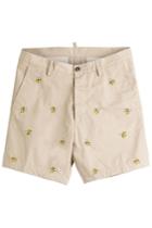 Dsquared2 Dsquared2 Printed Cotton Shorts