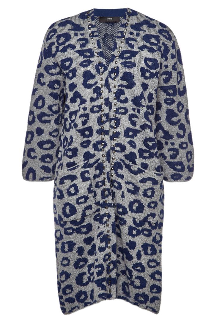Steffen Schraut Steffen Schraut Printed Cardigan With Wool And Alpaca