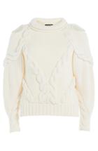 Alexander Mcqueen Knitted Wool Pullover