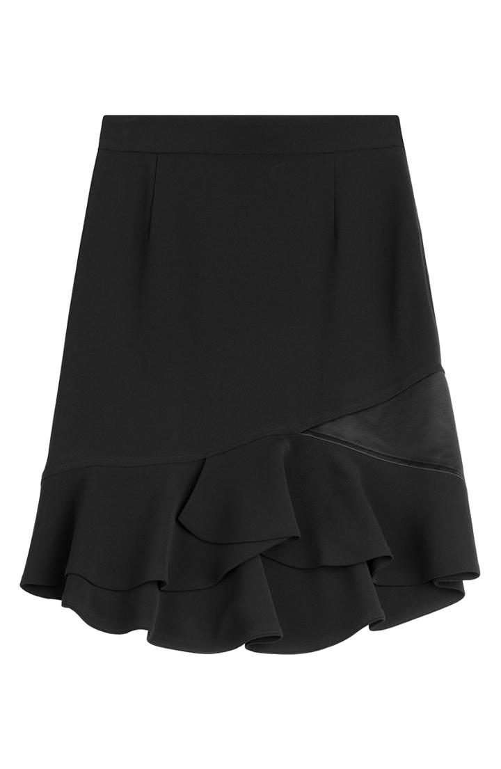 Emilio Pucci Flared Viscose-blend Skirt