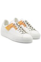 Oamc Oamc Patch Sneakers With Leather