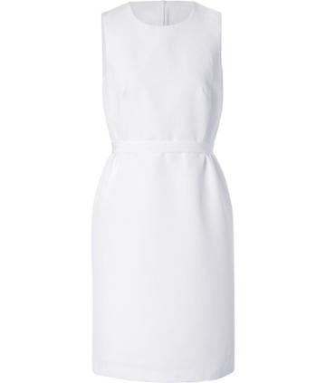 Tara Jarmon White Sheath Dress