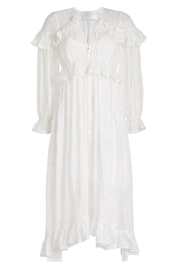 Zimmermann Zimmermann Lovelorn Cape Shoulder Dress