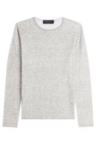 Rag & Bone Rag & Bone Layered Cotton Top With Wool - Grey