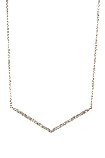 Diane Kordas Diane Kordas 18kt Rose Gold Necklace With White Diamonds