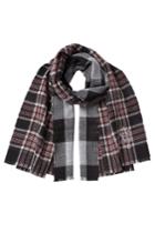 Alexander Mcqueen Alexander Mcqueen Checked Wool Scarf - Multicolored