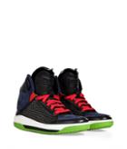 Dsquared2 Leather/suede Colorblock High-tops