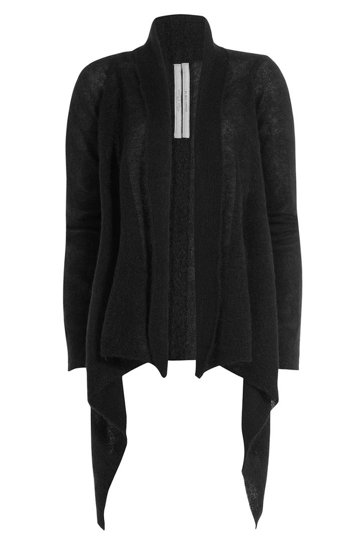 Rick Owens Cardigan With Mohair And Wool