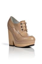 Jil Sander Jil Sander Leather Lace-up Boots - Beige