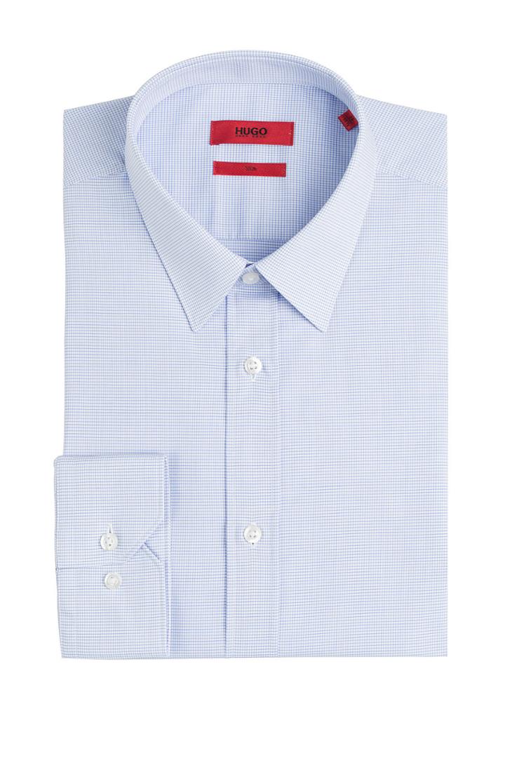 Hugo Hugo Checked Cotton Shirt