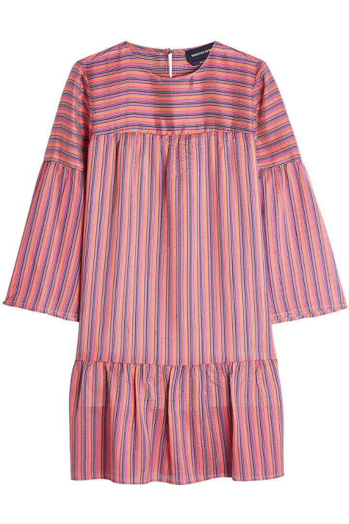 Vanessa Seward Vanessa Seward Striped Silk Dress