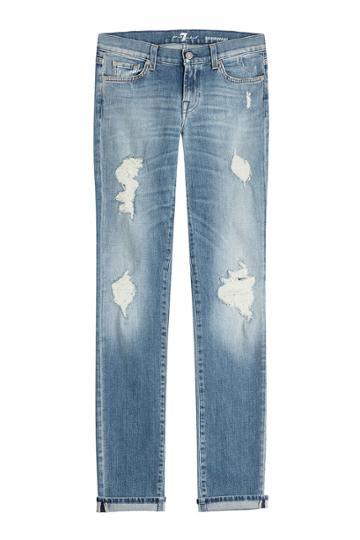 Seven For All Mankind Seven For All Mankind Distressed Jeans