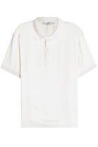 Alexander Mcqueen Alexander Mcqueen Silk Polo Shirt