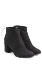 Mcq Alexander Mcqueen Mcq Alexander Mcqueen Black Suede Ankle Boots - Black