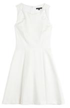 Tara Jarmon Crepe Dress With Cut-out Detail