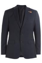 Baldessarini Baldessarini Virgin Wool Pinstriped Suiting Blazer