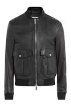 Dsquared2 Dsquared2 Leather Bomber Jacket