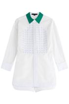 Alexander Wang Alexander Wang Perforated Cotton Jumpsuit - White