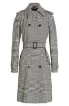 Ralph Lauren Black Label Printed Wool Trench Coat