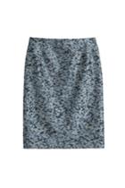 Bouchra Jarrar Bouchra Jarrar Cloqué Pencil Skirt - Teal